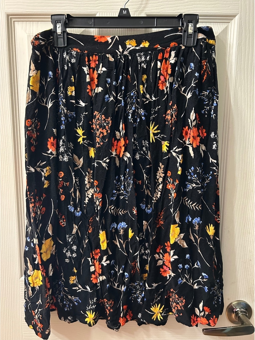 Size Small Floral Midi Skirt